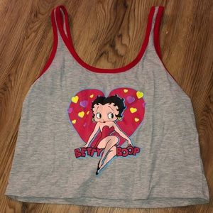 Betty Boop Ringer Tank